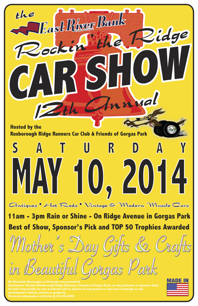 2014 Car Show Poster